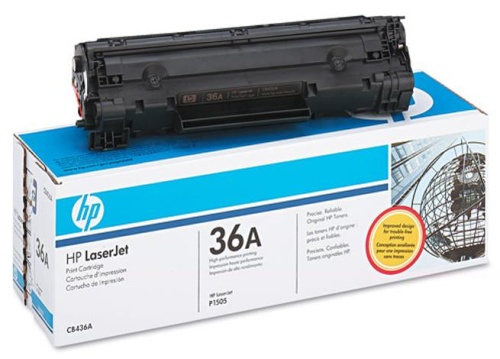 Оригинальный лазерный картридж Hewlett Packard 36A CB436A