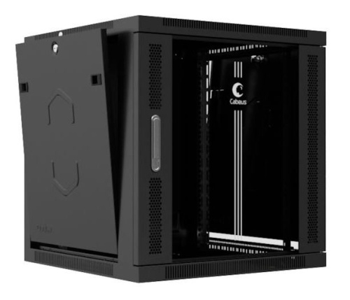 Шкаф телекоммуникационный Cabeus SH-05F-15U60/45-BK фото 3 Шкаф телекоммуникационный Cabeus SH-05F-15U60/45-BK фото 3