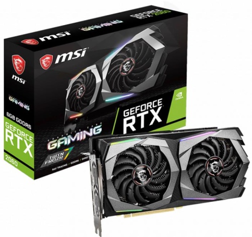 Видеокарта PCI-E MSI 6144Mb RTX 2060 GAMING 6G фото 5