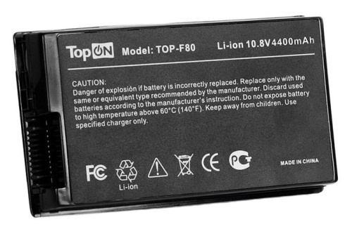 Аккумулятор для ноутбука TopON TOP-F80