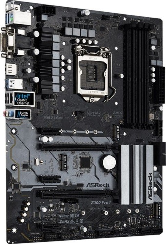 Мат. плата Socket1151v2 ASRock Z390 PRO4 фото 2