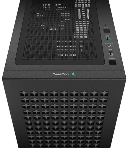 Корпус Minitower Deepcool CH370 черный (R-CH370-BKNAM1-G-1) фото 10