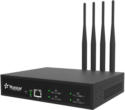 Голосовой шлюз (IP) Yeastar TG400 черный фото 2