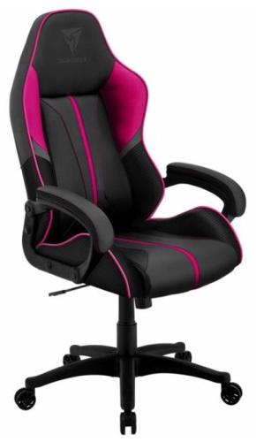 Игровое кресло ThunderX3 BC1 Boss Fuchsia AIR Tech серо-розовое TX3-BC1FUCH