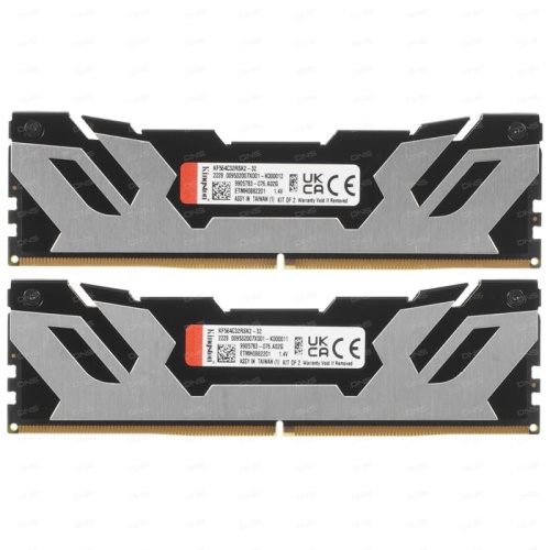 Модуль памяти DDR5 Kingston 32GB (Kit of 2) FURY Renegade Silver KF564C32RSK2-32 фото 2