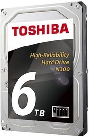   SATA HDD Toshiba 6Tb N300 NAS HDWN160EZSTA