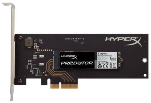 Накопитель SSD M.2 Kingston 240ГБ HyperX Predator SHPM2280P2H/240G фото 2