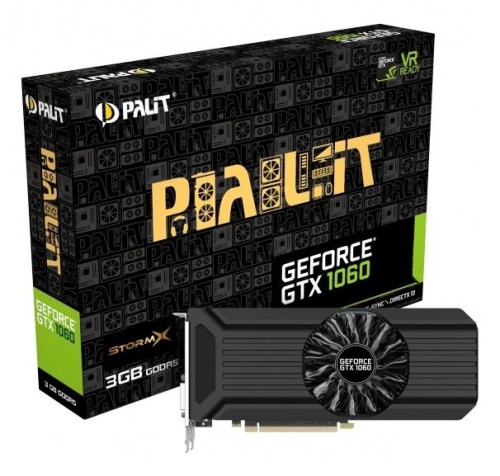 Видеокарта PCI-E Palit 3072МБ GeForce GTX 1060 StormX NE51060015F9-1061F фото 5