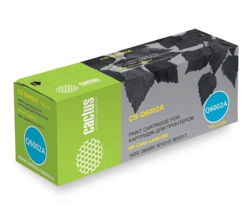 Картридж совместимый лазерный Cactus CSP-Q6002AM PREMIUM желтый Картридж совместимый лазерный Cactus CSP-Q6002AM PREMIUM желтый
