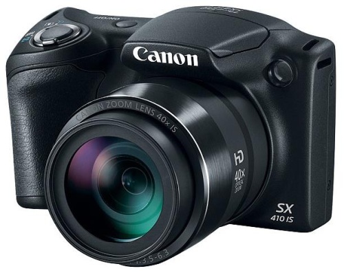 Цифровой фотоаппарат Canon PowerShot SX410 IS, черный 0107C002