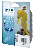 Набор струйных картриджей ориг. Epson T048C C13T048C4010