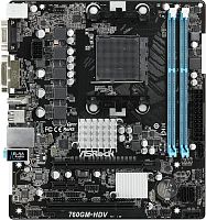 Мат. плата SocketAM3 ASRock 760GM-HDV