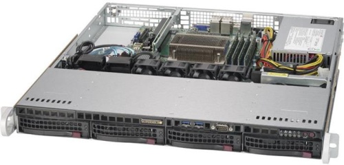 Серверная платформа Supermicro SuperServer 1U 5019S-MN4 SYS-5019S-MN4