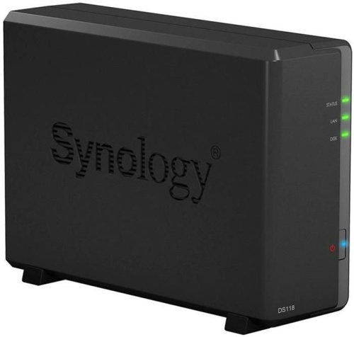 Сетевое хранилище данных (NAS) Synology DS118 фото 2