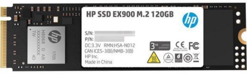 Накопитель SSD M.2 Hewlett Packard 120GB EX900 2YY42AA