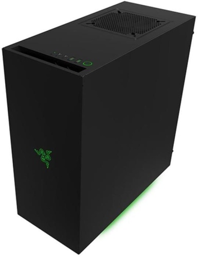 Корпус Miditower NZXT S340 Razer черный/зеленый CA-S340W-RA фото 3