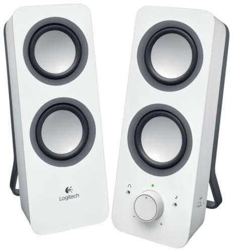 Акустическая система Logitech Z200, Speakers, snow white (980-000811)