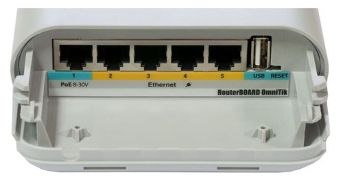 Точка доступа WiFI Mikrotik OmniTIK UPA-5HnD RBOmniTikUPA-5HnD фото 2 Точка доступа WiFI Mikrotik OmniTIK UPA-5HnD RBOmniTikUPA-5HnD фото 2