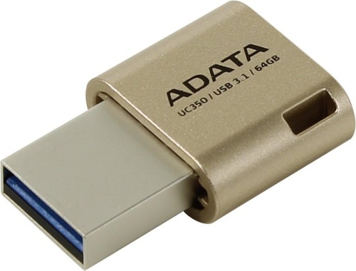 Накопитель USB flash A-DATA 64GB Choice UC350 (Gold) AUC350-64G-CGD