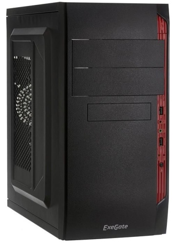 Корпус Minitower EXEGATE QA-410 Black EX272735RUS