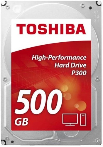 Жесткий диск SATA HDD Toshiba 500Gb HDWD105EZSTA P300