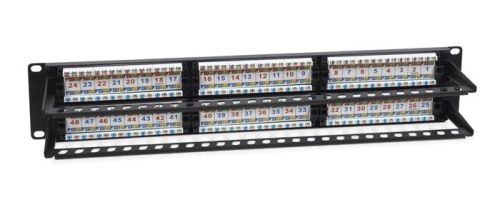 Патч-панель Cabeus PL-48-Cat.6-Dual фото 3 Патч-панель Cabeus PL-48-Cat.6-Dual фото 3