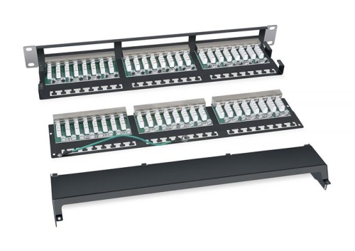 Патч-панель Cabeus PLHD-48-Cat.5e-SH-Dual IDC-1U фото 3 Патч-панель Cabeus PLHD-48-Cat.5e-SH-Dual IDC-1U фото 3