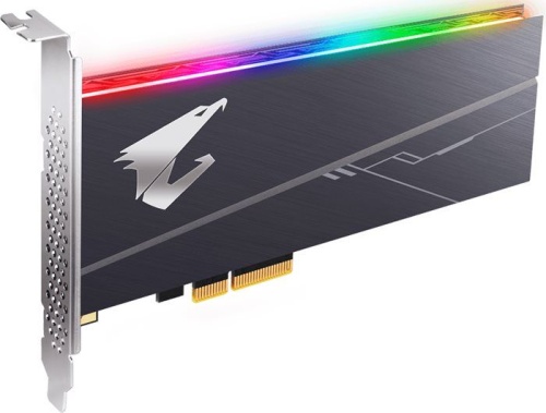 Накопитель SSD PCI-E GIGABYTE 1Тб AORUS RGB GP-ASACNE2100TTTDR