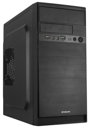 Корпус Minitower EXEGATE QA-408 Black EX265192RUS