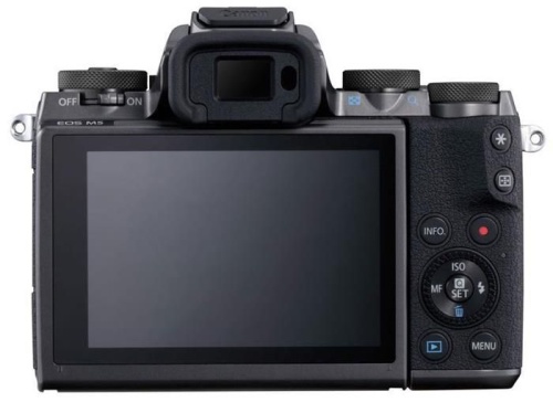 Цифровой фотоаппарат Canon EOS M5 черный 1279C022 фото 2