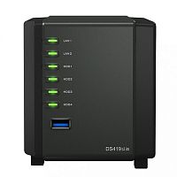 Сетевое хранилище данных (NAS) Synology 4BAY NO HDD USB3 DS419SLIM