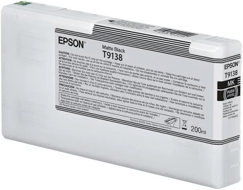 Оригинальный струйный картридж Epson T913800 Matte Black C13T913800 Оригинальный струйный картридж Epson T913800 Matte Black C13T913800