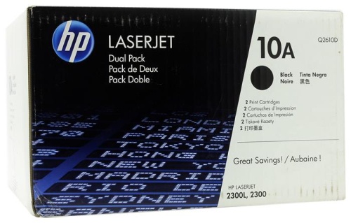Набор лазерных картриджей Hewlett Packard Q2610D