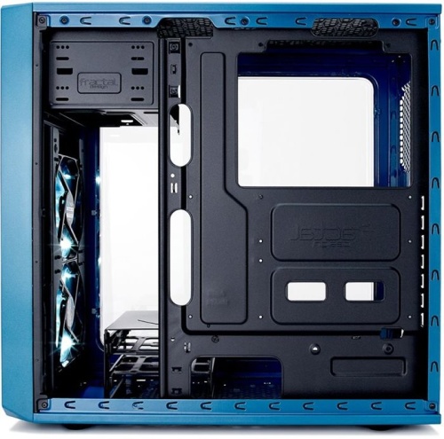 Корпус Miditower Fractal Design Focus G Blue, Window фото 3