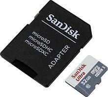 Карта памяти Micro SDHC SanDisk 32GB UHS-I W/A SDSQUNS-032G-GN6TA