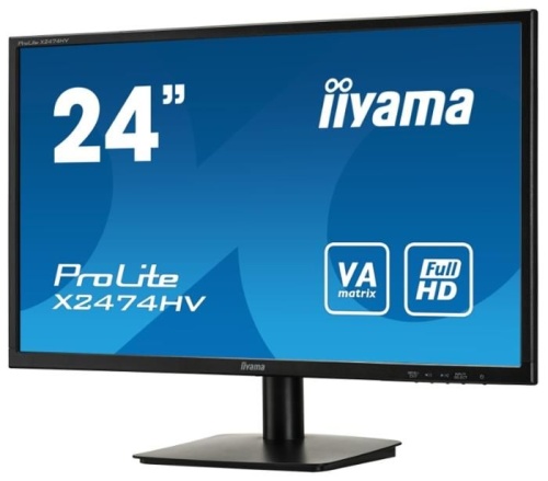 Монитор Iiyama ProLite X2474HV-B1 фото 2