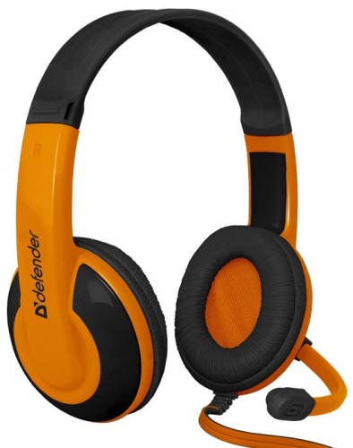 Гарнитура Defender GAMING WARHEAD G-120 BLACK/ORANGE 64099