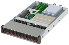 НТ "Яхонт-УВМ Б41"(НИКА.466533.347) 2U Rack, 4хЭльбрус 8СВ, 16х16GB DDR4 ECC, 1хSATA SSD 960GB, 1хSAS HDD 2.4TB, RAID with bat., 3x1G, AMD Radeon R7 240, 1хBMC, Eth 2х1Gbe RJ45, БП (1+1) 1600W, Rails.