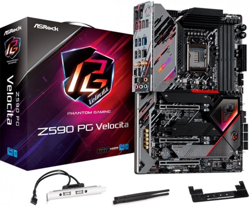 Мат. плата Socket1200 ASRock Z590 PG VELOCITA фото 5