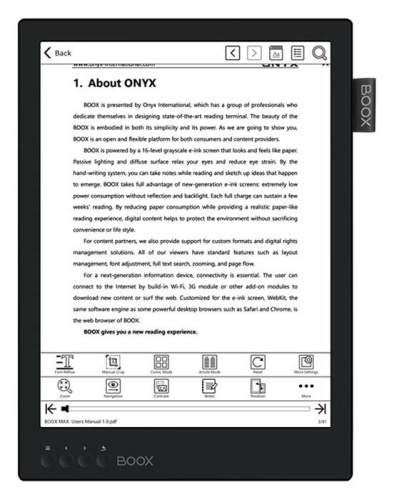 Электронная книга ONYX MAX 2 Black