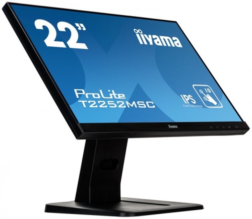 Монитор Iiyama ProLite T2252MSC-B1 черный фото 5