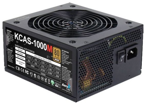 Блок питания Aerocool 1000W KCAS-1000M фото 3