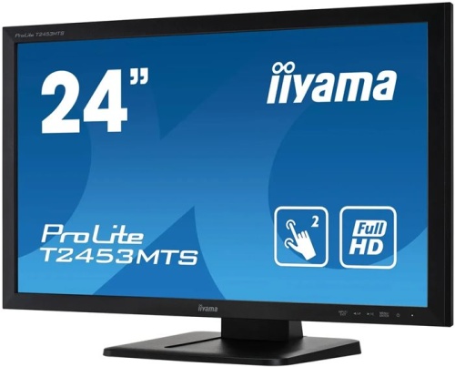 Монитор Iiyama ProLite T2453MTS-B1 черный фото 2