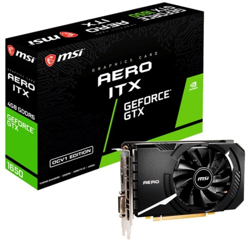 Видеокарта PCI-E MSI GTX 1650 D6 AERO ITX OCV1 фото 5