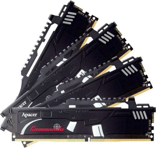 Модуль памяти DDR4 Apacer 32Gb (4x8Gb KIT) Commando (EK.32GAV.GEAK4) фото 2