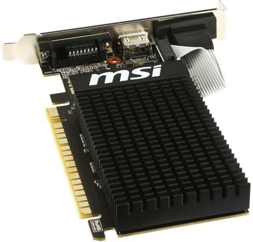 Видеокарта PCI-E MSI 2048Mb GT 710 2GD3H LP фото 2