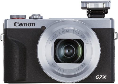 Цифровой фотоаппарат Canon PowerShot G7 X MARKIII серебристый/черный 3638C002 фото 2