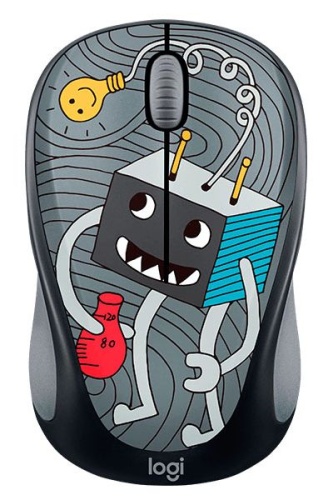Беспроводная мышь Logitech Wireless Mouse M238 Doodle Collection LIGHTBULB 910-005049 фото 2 Беспроводная мышь Logitech Wireless Mouse M238 Doodle Collection LIGHTBULB 910-005049 фото 2