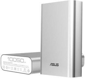 Мобильный аккумулятор ASUS ZenPower ABTU005 серебристый 90AC00P0-BBT077