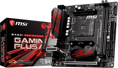 Мат. плата SocketAM4 MSI B450I GAMING PLUS AC фото 5